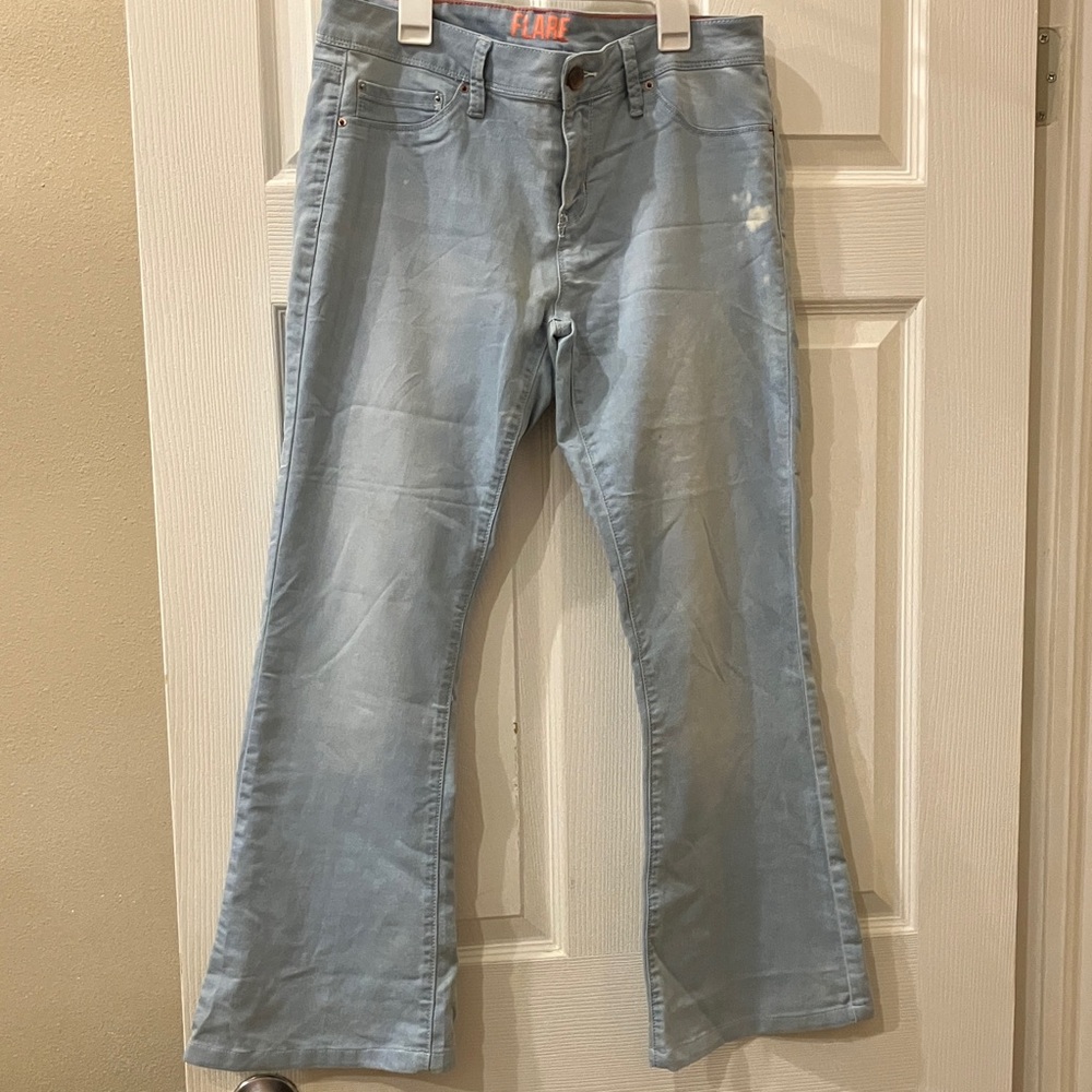 YMI Light Blue Flare Jeans - Wide Leg Style